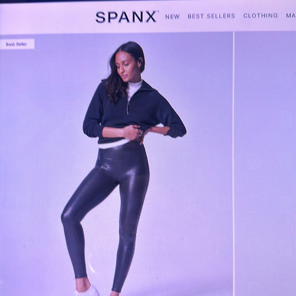 NWT Spanx faux leather